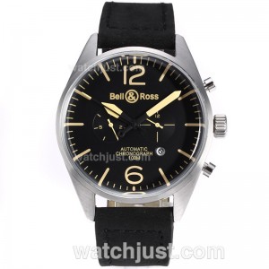 Bell & Ross Replica BR02 Automatic Black Dial