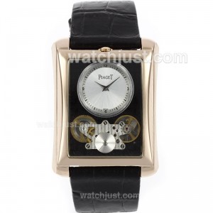 Replica Piaget Emperador Tourbillon Automatic Rose Gold Case