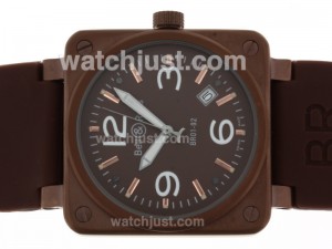 Bell & Ross Replica BR 01 92 Brown Case