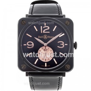 Bell & Ross Replica BR01 Swiss ETA Movement Black Ceramic Case