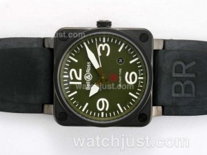 Bell & Ross Replica Military Type Swiss ETA 2892 Movement PVD Casing