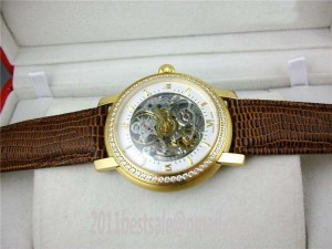 Audemars Piguet Fake Watches Swiss Eta 2824 Movement Diamond Bezel And Skeleton Dial Watches